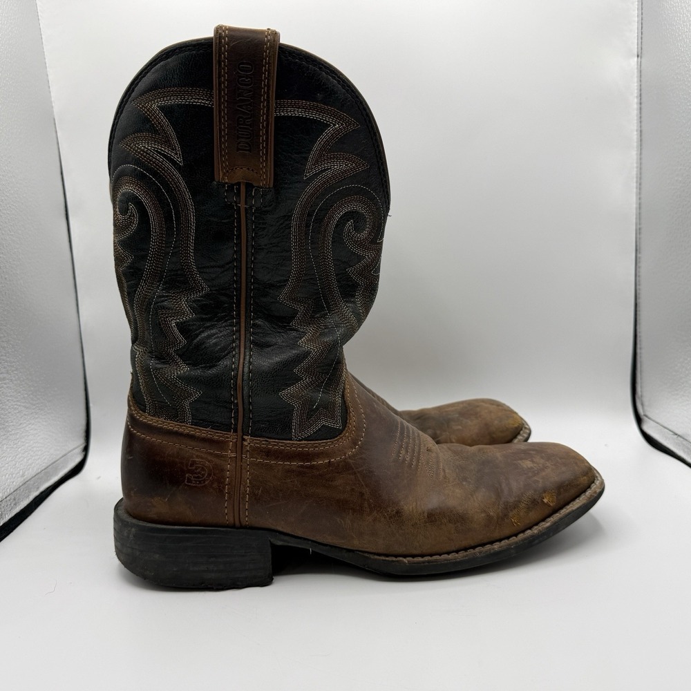 Durango Men's 11 Westward Square Toe Inca Brown Western Boots DDB0339